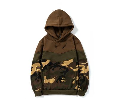 China Soft New Men Casual Hoodies Camouflage Patchwork 2022 Autumn Mens Harajuku Hooded Sweatshirts Hip Hop Male Fleece Pullover Clothing for sale