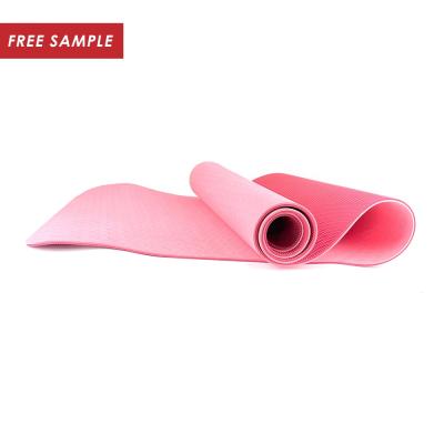 China Gymnastic ; Exercise ; Sports; Bodybuilding DELUXEFIT Stretching Products Fitness Anti Slip 3mm Tape Eco-Friendly Custom Foldable Yoga Mat With Logo for sale