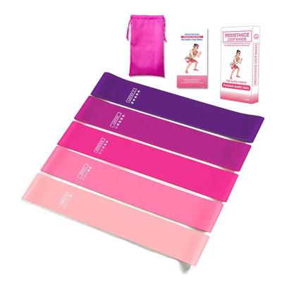 China Home High Elasticity DELUXEFIT Elastic Latex Resistance Exercise Bands for sale