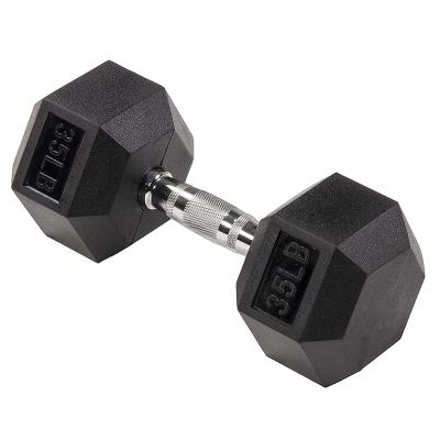 China Customized Comfortable Hex Pounds Dumbbell 5kg 10kg 20kg Fitness Mancuerna for sale