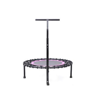 China Without Protective Net Fitness DELUXEFIT Trampol Rebounder Indoor Trampoline For Adults for sale