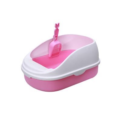 China Competitive Price Stocked Cat Litter Box Cat Toilet for Cat for sale