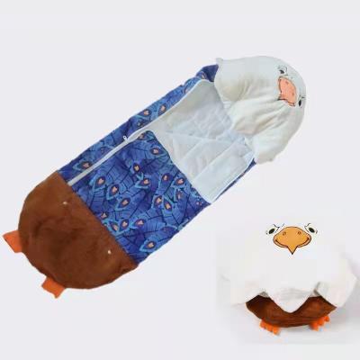 China Sustainable Sleeping Bag Cartoon Kid Sleeping Bag Animal for sale