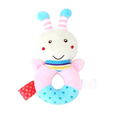 China Wholesale Newborn Baby Plush Toy - Plush Baby Animal Rattle for sale