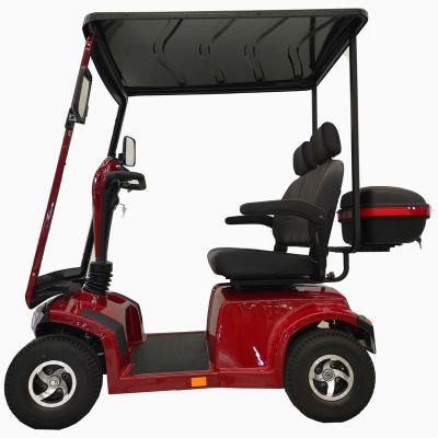 China Double Seat 4 Wheel Unisex Golf Electric Mobility Scooter for sale