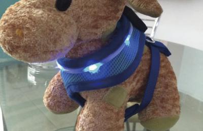 China Ultra Bright Light-up LED Dog Harness Fo Night Safety With Reflective Strap for sale