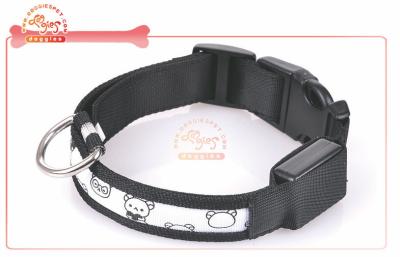 China Flashing Light LED Pet Collar For Night Safety for sale