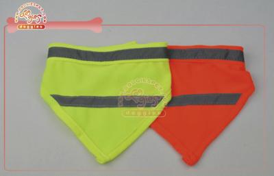 China Reflective Strips Safety Mesh Dog Bandana for sale