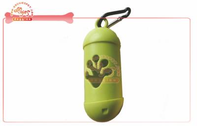 China Dispensador 100% del bolso del impulso del animal doméstico del estilo de la cápsula del HDPE de la Virgen con los bolsos amistosos de Eco en venta