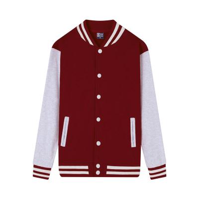 China Antibacterial Cotton Korean Mens School Uniform Style Baseball Uniform Coat for sale