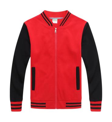 China Antibacterial High Quality Unisex Hoodies Jacket Men's Blank Baseball Uniform for sale