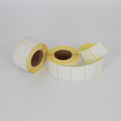 China Customized Color Thermal Label Paper Roll for Sticker Labels, Direct self adhesive label for sale