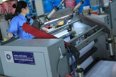 China FOCUS Fully Automatic Thermal POS Paper Roll Slitting Rewinding Machine for sale