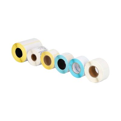 China 3inch Core Thermal Label Paper Roll Heat-Sensitive Material for Clear Text and Images for sale