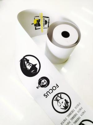 China Single Layer Thermal Label Paper Roll for Thermal Printers in Retail Logistics and Healthcare Industries for sale