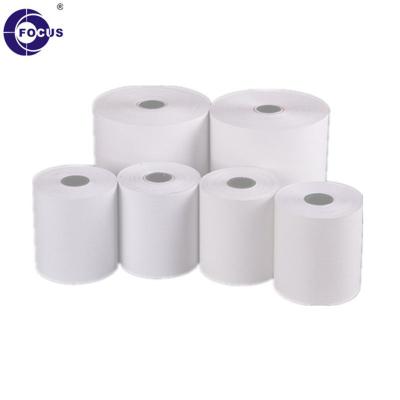 China Selbstklebende Wärmeetiketten Papier Roll Glanz Finish 3 Zoll Kern für Etikettierung Bedürfnisse zu verkaufen