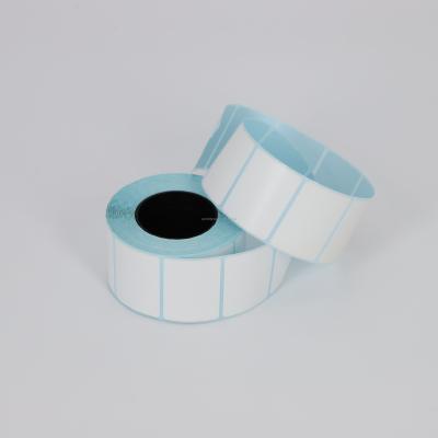 China Glassine Paper Liner Black Image Thermal Label Paper Roll for Single Layer labeling requirements for sale