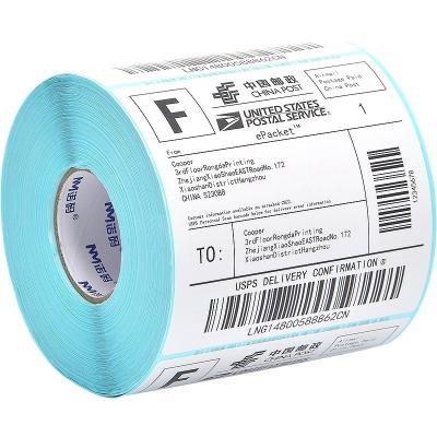 China TOP COATED Printing Thermal Sensitive Label Paper Roll / Direct Thermal Label for sale