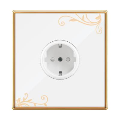 China UK standard acrylic texture Europe / Germany deep European plug-outlet for sale