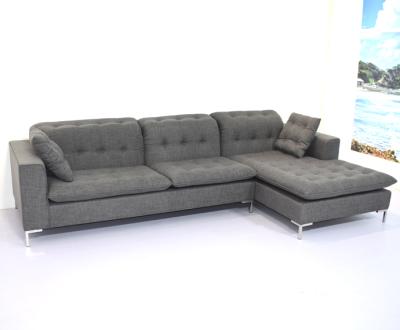 China Convertible Lounge L Shape Big Sofa Top Selling / Cheap Quality Fabric Sofa for sale