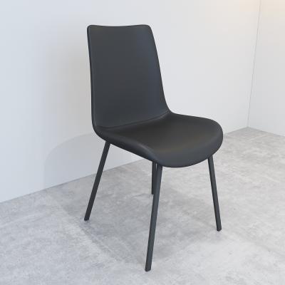 China Convertible Steel With PU Dining Chair for sale