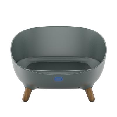 China Waterproof Small Cute Pet Bed Chair Sofa For Indoor Cats Pet House Bedsure Design Cover With Non-Slip Material Temperature Cont for sale