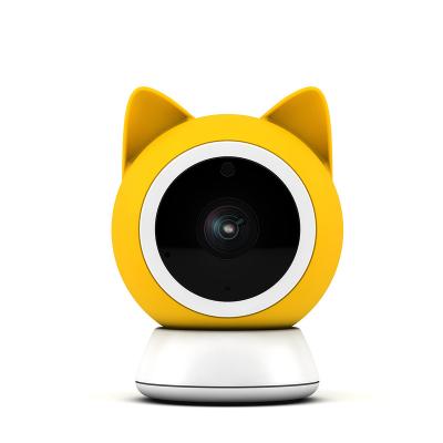 China Stocked Wi-Fi Home Security Pet Camera for Dog or Cat, Motion Detection &  Tracking, Night Vision Compatible with Alexa & Google for sale