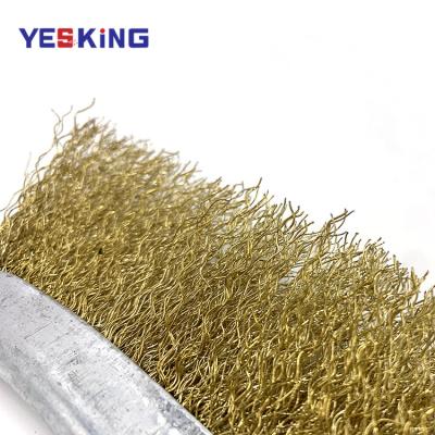 China Industrial Polishing Brush Steel Wire Scratch Knife Sanding Brush Newest Mini Factory Eco-friendly Multifunctional Plastic Handle for sale