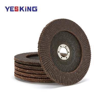 China China Wholesale Aluminum Oxide Polishing Fin Disc Manufacturer and Calcine Fin Disc Wheel for Metal Polish for sale