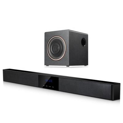 China Mini System Wireless Home Theater Soundbar System With Subwoofer , Speaker Home Theater System Sound Bar For TV for sale