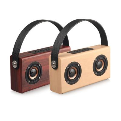 China Phone Function 2.0 Speaker Wooden Active Box Professinal High Fidelity Wireless Home Theater For Mobile Phone Computer for sale