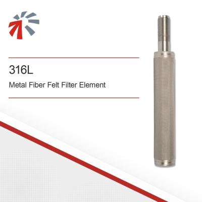 China Excellent Permeability 316L Metal Fiber Filter Element for in Various Applications for sale