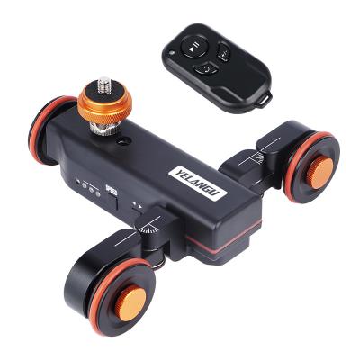 China YELANGU AutoDolly Camera Rolls Electronic Video Slider Camera Slider for DSLR DVS L4X for sale