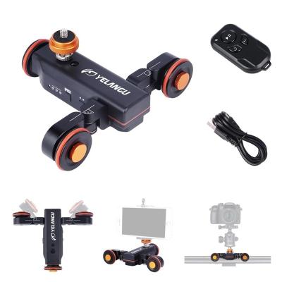 China YELANGU L4X Motorized Camera Slider Electric Dolly Car Motorized Autodolly For DSLR Smartphone 3kg-6kg for sale