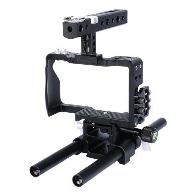 China YELANGU C6 Aluminum Alloy Camera Cage Protect Stable DLSR Camera Accessories For GH4/A6000/A6300 for sale