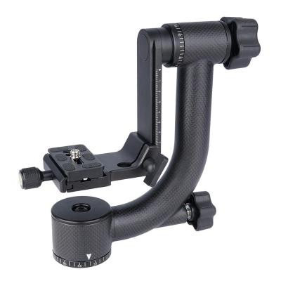 China YELANGU Carbon Fiber Camera Gimbal Tripod Ball Head Dslr Tripod Ball Head Main Video Head For Cameras for sale