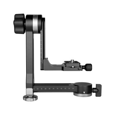 China DSLR Camera has 1/4 or 3/8 Screw Hole YELANGU High Quality Aluminum Alloy Gimbal Monood Main Head Max Load 15kg A171 for sale