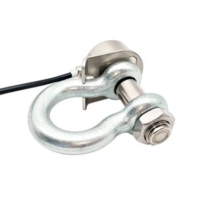 China Load Pin Transducer Load Measuring Pin 200lb With Chain Shackles Offering for sale