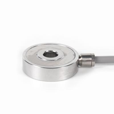 China Through Hole Donut Load Cell 100N 50N 200N 500N 1000N Ring Type for sale