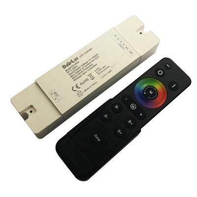 China High Quality 2.4G 240W RGBCW LED Strips Controller 4A 5 Channel 2.4G RGBCW LED Strips Controller L160*W46*H25 mm for sale