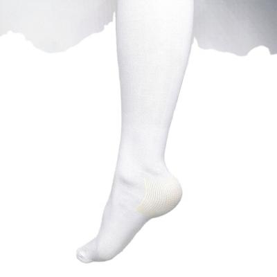 China Anti Baterial Closed Toe Nurse Relief Knee High 20-30 mmHg Compression Medical Socks for sale