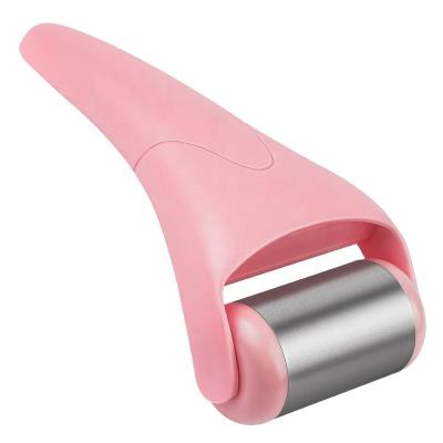 China Hot Free Wrinkle Remover Stainless Steel Ice Roller For Face Skin Cooling Ice Facial Roller for sale