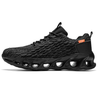 China Factory new style fashion trend men's sneakers light weight slip athletic running non walking casual sports shoes for sale