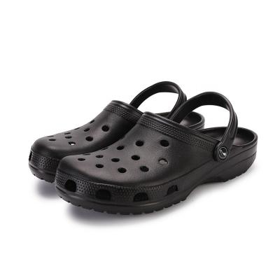 China Custom Summer Croc Beach Shoes Sandal Work Slipper Air Sandals EVA Slipper Men's Unisex Shoes Massage for sale