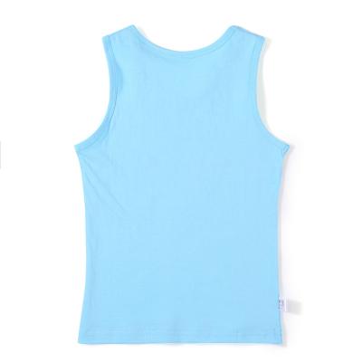 China Summer direct wholesale children's vest cotton boys and girls breathable underwear anti-shrink bottoming shirt children's wear children's clothes for sale