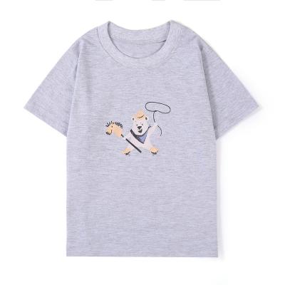 China Wholesale Anti-Shrink Hot Sale Children's Clothing Factory Price T-shirt Children's Boys And Girls for sale