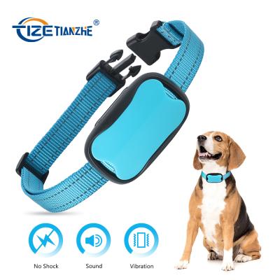 China Amazon Success Pet Training Equipment Vibration Bark Control Sustainable Collar No Anti Shock Dog Bark Collar for sale