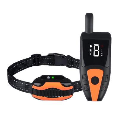 China Amazon Best Seller 2021 Dog Training Collar Dog Habits Viable Corrector 1000fts Remote Dog Training Training Collar for sale