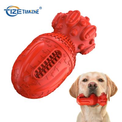 China Amazon Hot Sale Viable Toy Durable Rubber Chew Interactive Bite Toys For Dog Chew Toy Dog Food Dispenser for sale