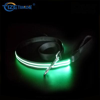 China Sustainable Dog Leash With Led Flashlight Rechargeable Waterproof Led Dog Leash for sale